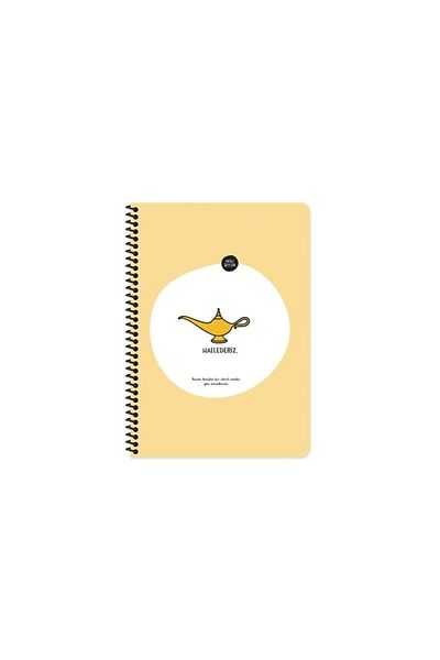 Hisli Şeyler A4 Lined Sharp Spiral Notebook We Can Handle It - 80yp