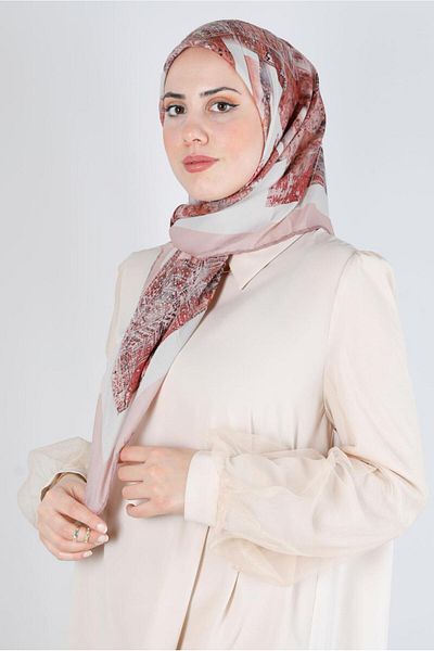 Alvina ALVINA DIGITAL ORGANIC SCARF 8136
