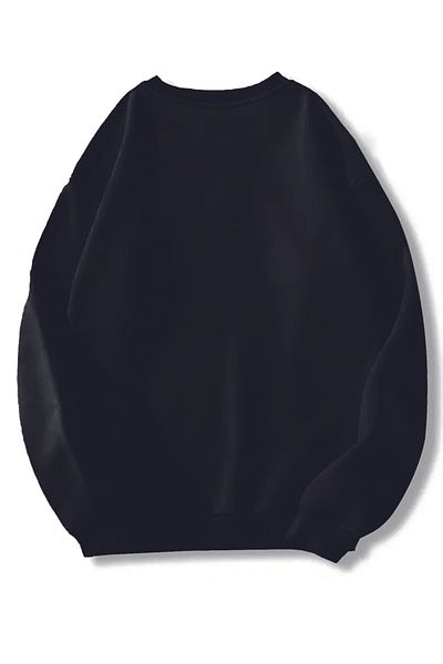 HOFFNUNG Суитшърт MONALIZA WOMAN FACE BLACK с принт