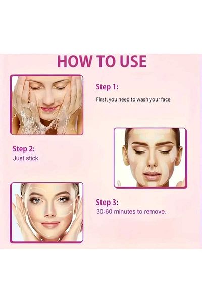 Ivory Pearl Face Recovery Silicone Band. Can Be Reused. Face Lift Band.
