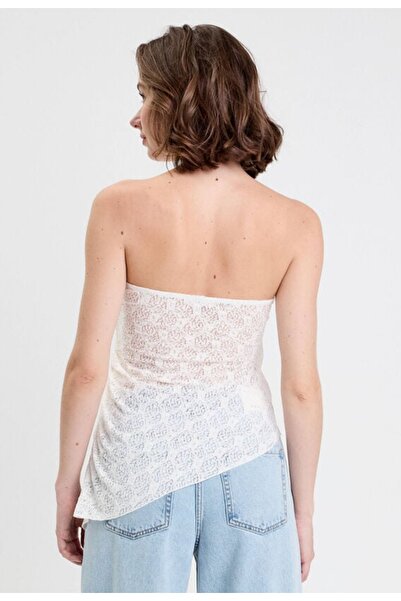 MAXLEVEL MODA ΜΠΛΟΥΖΑ ΜΕ ΔΑΝΤΕΛΑ ΑΣΥΜΜΕΤΡΙΚΗ ΜΠΡΟΣΤΑ ΧΩΡΙΣ ΛΑΒΕΛΑ