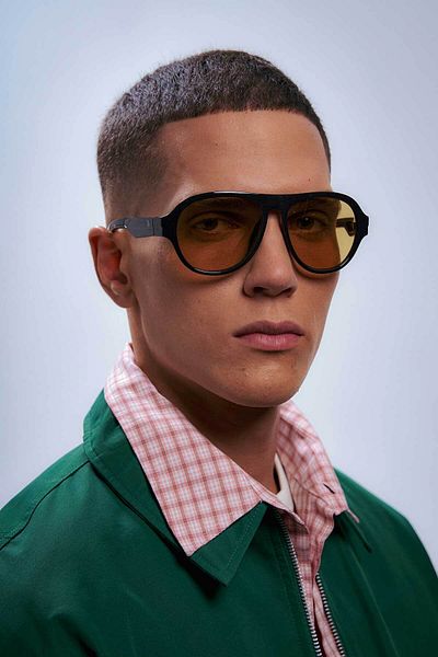Bilge Karga Çardak Black Brown Men's Sunglasses