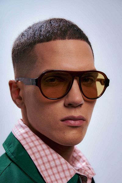 Bilge Karga Arbor Brown Brown Men's Sunglasses