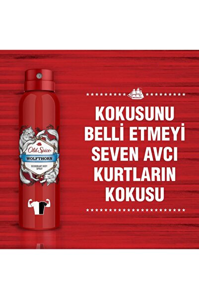 Old Spice Sprey Deodorant 150 ml Wolfthornx2