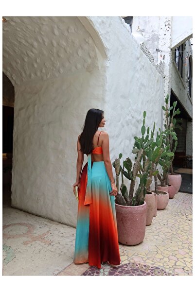 ESRAHELVACI EH Collection Sırt Dekolteli Elbise