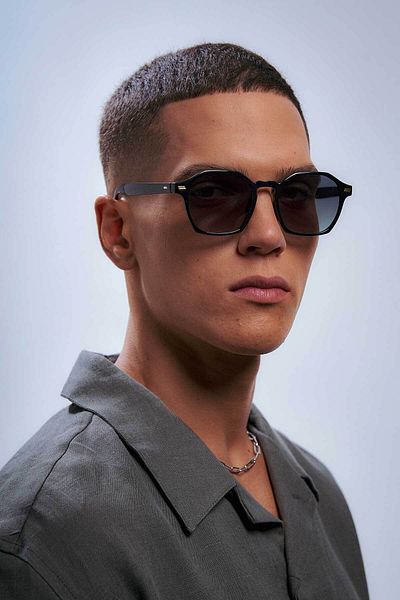 Bilge Karga Men's Sunglasses - Gratus Black Green