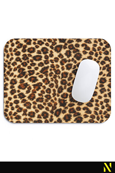nilizma Mousepad ergonomic colorat cu model leopard, bază anti-alunecare, pentru uz casnic și birou.