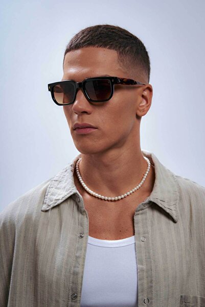 Bilge Karga Ronald Black Brown Gradient Men's Sunglasses