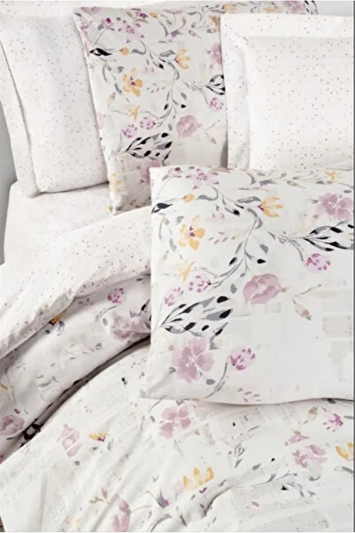 Altınbaşak % 100 Pamuk Ranforce Çift Kişilik Nevresim Takımı Lıno Arcane