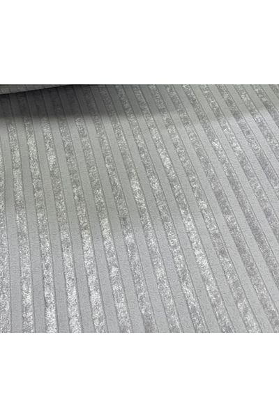 Tekstilsa Sponge Sofa Cover New Fashion Striped Light Gray Color 1Pc 210*170 cm