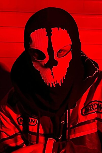 MOTO BUTİK Ghost Call of Duty Motorcycle Mask Balaclava Model 4
