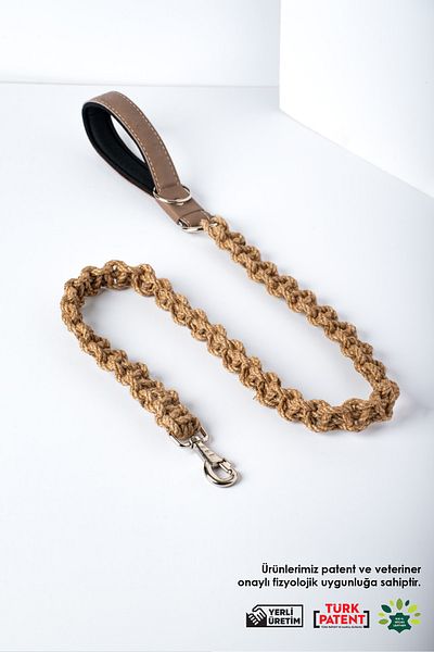 pasiole Dog Collar, Dog Leather Walking Strap, Sturdy Dog Walking Strap - Hia