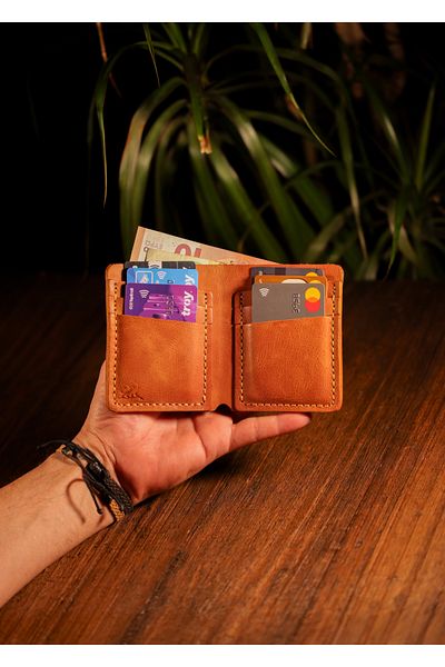 Derimoda Genuine Leather Classic Men's Wallet – Stylish and Minimalist Design