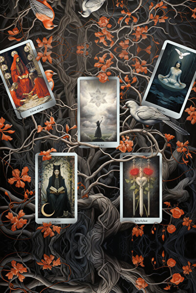 İkilem Yayınevi Mistik Cadı Tarot, 78 Kart Ve Rehber Kitap (YENİ KUTU)
