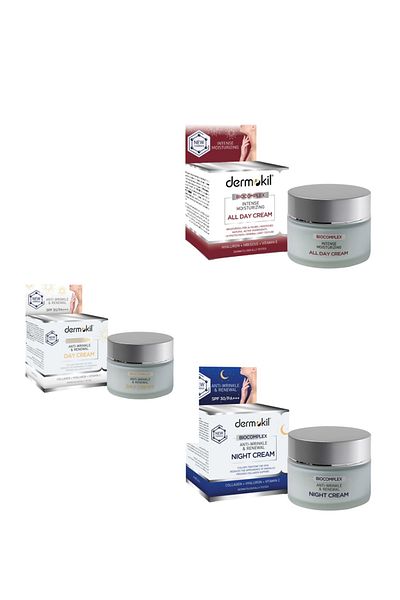 Dermokil Anti Age All Day&Night&Day 3X50 ml Cream Set