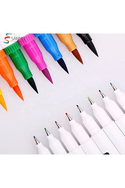gebzeli 120-Piece Double-Ended Dual Brush Pen Set