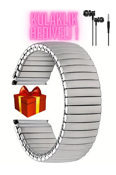 KAYIŞ ⌚ 20mm Stainless Steel Spring Watch Band |   Easy to Attach and Remove, Stylish and Durable Bracelet Type Cord