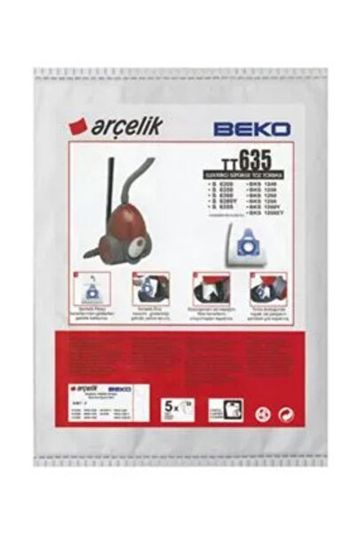 Arçelik -كيس المكنسة الكهربائية بيكو Tt635