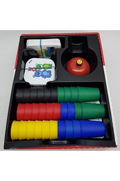 Moli Toys أكواب تعليمية - 2 لعبة في 1 - لعبة تعليمية وذكاء واستراتيجية