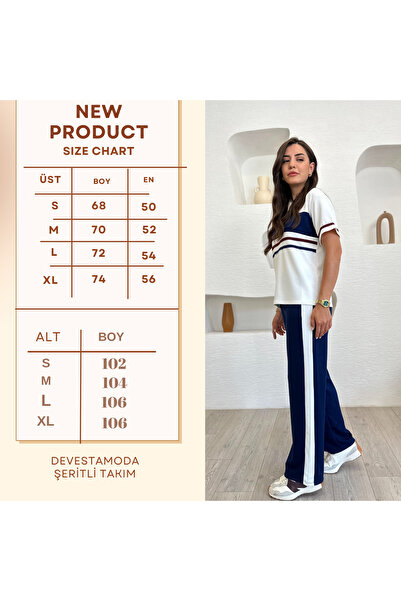 DE'VESTA Striped Modal Fabric Lycra Cotton Comfortable Casual and Stylish Bottom Top Summer Tracksuit Set