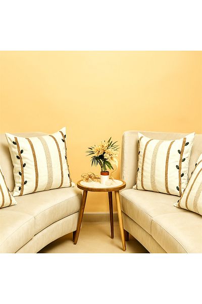HD HOME COLLECTİON Hd Home Collection Bohemian Design Dal Σειρά Λινό Παντρικό Κάλυμμα Ριχτάρι (PANÇ)