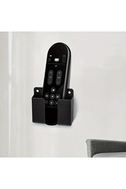 Genel Markalar 1 Adet yapışkanlı duvara monte Telefon, kumanda tutacağı. Duvara yapışmalı telefon tutacağı.