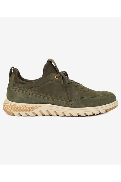 Greyder Men's Khaki Genuine Leather Sneaker Shoes 4Y1Ua17611