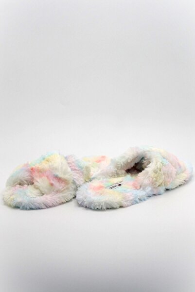 fluffy Γυναικείες γούνινες παντόφλες σπιτιών CPRZ
