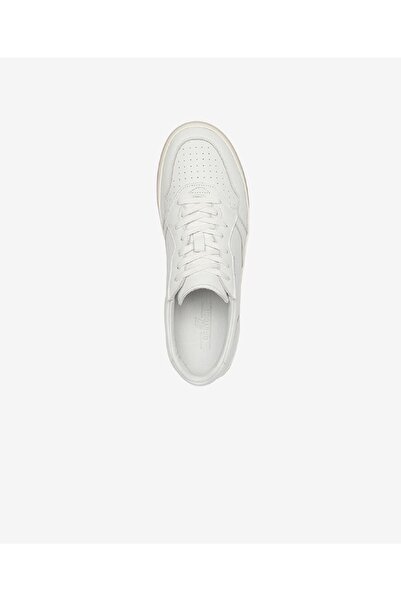 Greyder Erkek Kırık Beyaz Hakiki Deri Sneaker Ayakkabı 4Y1SA62609