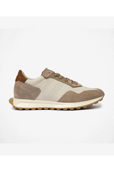 Greyder Ανδρικά παπούτσια Sneaker από γνήσιο δέρμα Dark Mink 4y1ua17310