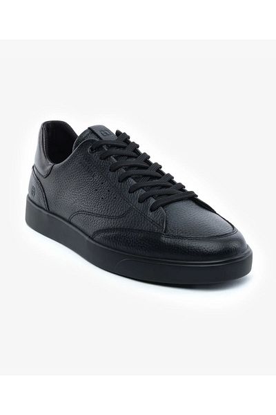 Greyder Men's Black Genuine Leather Sneaker Shoes 5Y1Ca64676