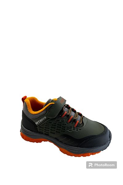 pepino Pantofi de trekking pentru băieți Fk23-1572 - kaki portocaliu