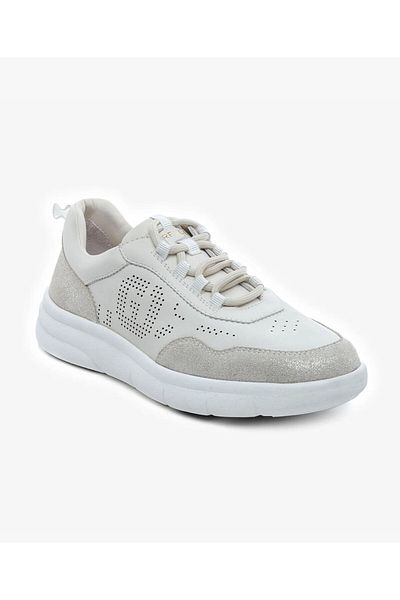 Greyder Pantofi sport de damă din piele naturală alb murdar 5y2ua34590