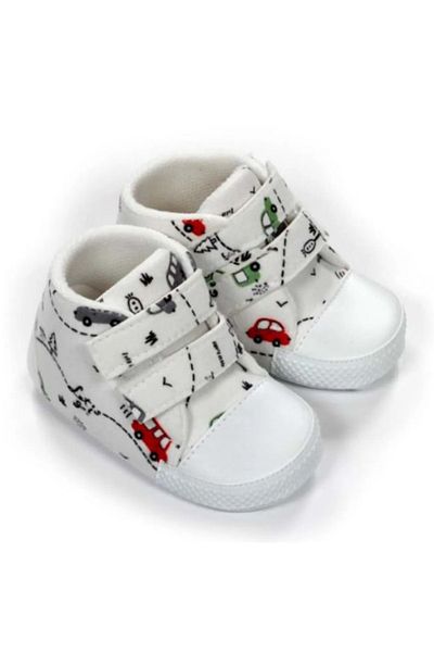 LOVE MAXX Bebiccino 18-19 Car Booties Shoes White