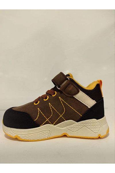 pepino Bk23-1519 Boy's Brown Sneakers