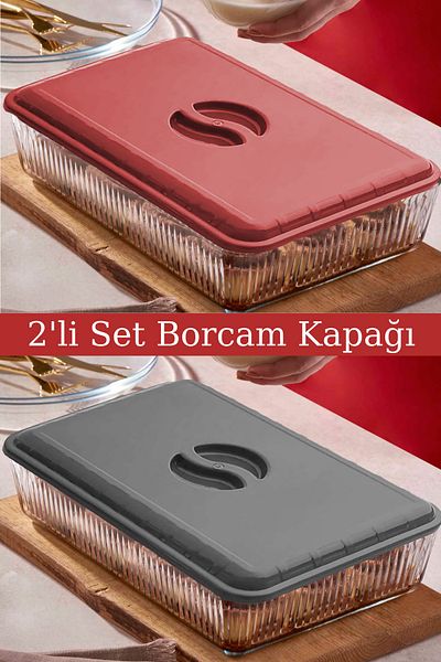 omilife Borcam Cover Red Rectangular and Gray Rectangular