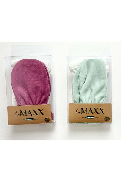 LOVE MAXX Lovemaxx Girl's Double Glove Set Green
