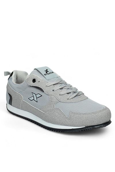 Giyyin Sneaker Sports Shoes Gray Casual Men's Floti Comfortable Air Quality Lace-Up Orthopedic