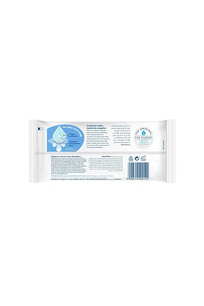 WaterWipes Original Plastic Free Baby Wipes, 180 Wipes (PACK OF 3)