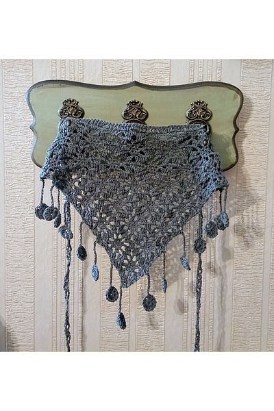 El örgüsü Ydr Design Hand Knitted Bandana