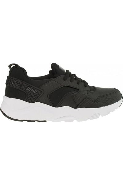 Jump Jm-19652-a Ja31952121at - Μαύρα Λευκά Γυναικεία Casual Παπούτσια