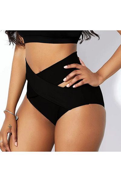 EZRA High Waist Bikini Bottom and Season Booster Bikini Top