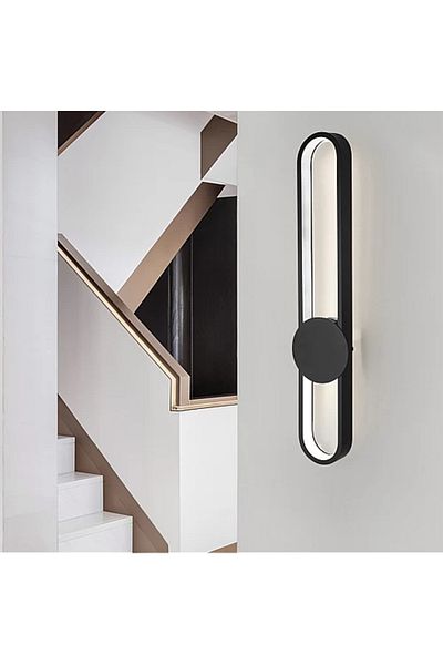 Generic Wall-mounted Rectangular Black Light with Elegant Design