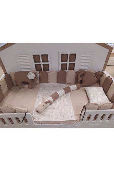 Home Montessori Uyku Seti 100*200 cm, Çift Yönlü, Nevresim 155*215 cm, Lastik...