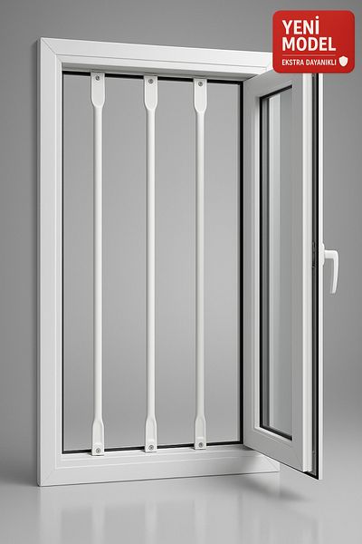 Life 360 Telescopic Window Safety Barrier |   1 Piece (Rod) 80–130 cm |   Window Guardrail |   Child Safety
