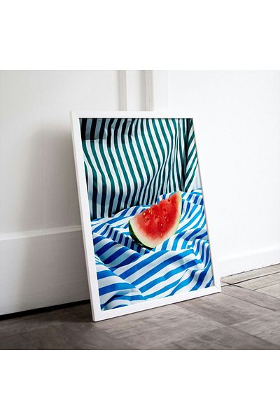 Arthopia Summer Vibe Watermelon Pinterest Πλαίσιο αφίσας Υψηλής ποιότητας ζωγραφική σχεδίου
