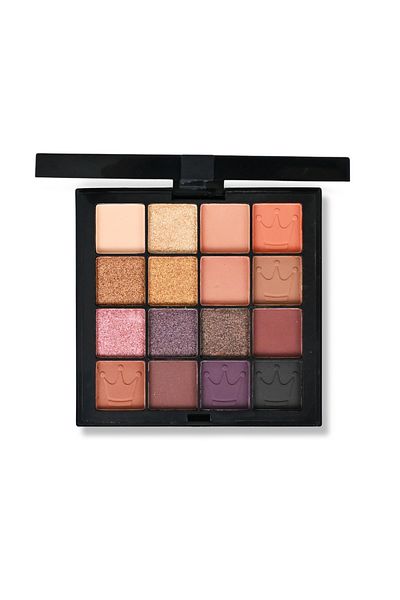 KWK Professional Makeup Ultimate Queen Eyeshadow Palette 16 Colors Rich and Long-lasting colors for a royal look