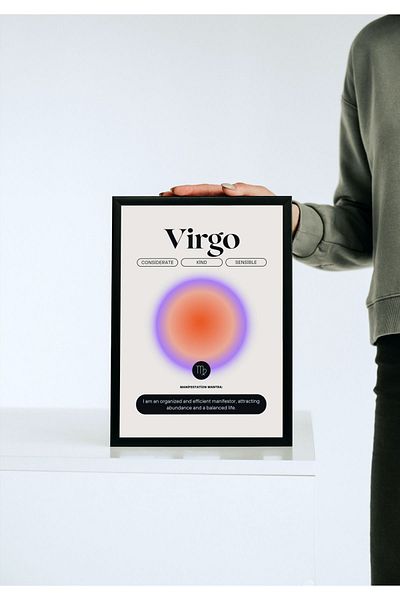 Arthopia Αστρολογία Το Τοξότης Αφίσα Pinterest με κορνίζα Υψηλής ποιότητας διακοσμητικό σχέδιο ζωγραφικής