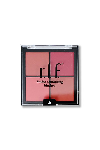 Studio RLF Contouring Blusher Palette A 4-color contour and blush palette for perfect definition and radiance.