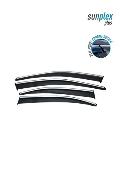SUNPLEX Dacıa Sandero -Stepway 2011 Modeller için Cam Rüzgarlığı Takımı 4'lü Set